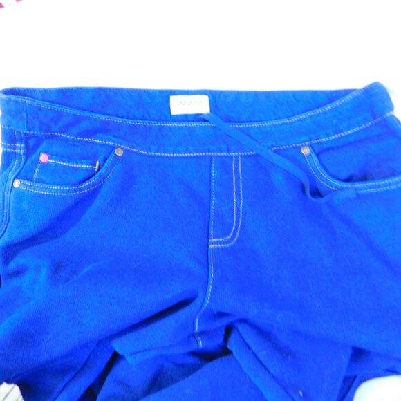 BLUE PAJAMA JEANS WITH SOFT FABRIC LINING - Picture 3 of 9